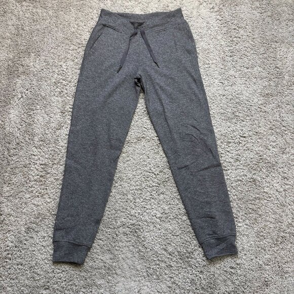 Lululemon Ready To Rulu Jogger Pants Womens 4 Gray Workout Hiking Running - Picture 1 of 8